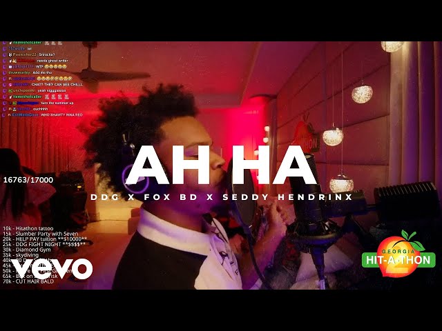 DDG, Fox BD, Seddy Hendrinx - AH HA (Official Visualizer)