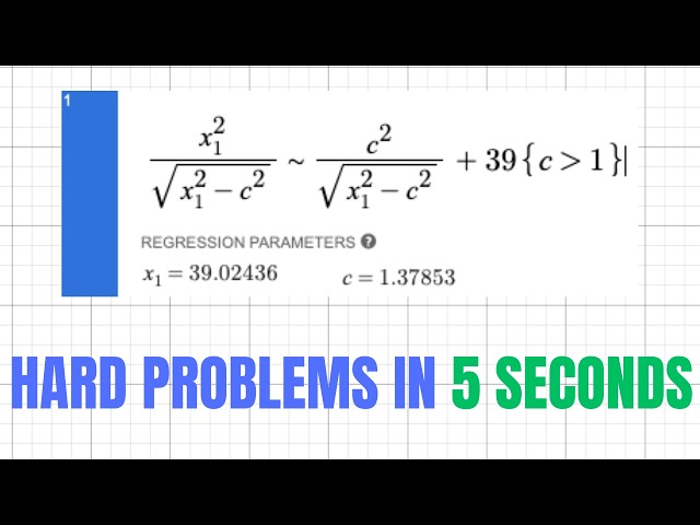 The Only SAT Math Desmos Regression Guide you'll ever need