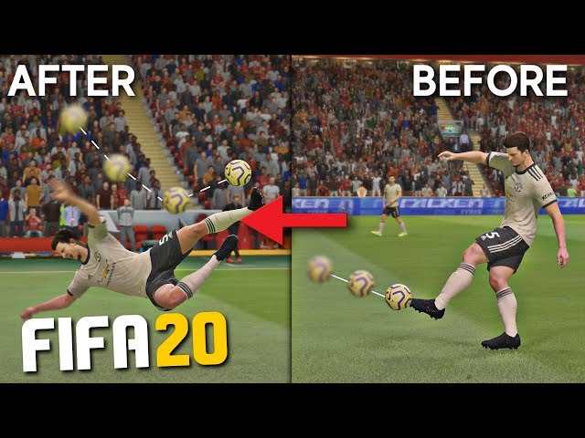 FIFA 20 but the ball has a mind of its own
