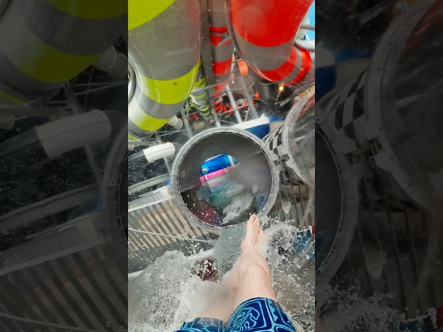 STEEL Racer Water Slide in Germany #shorts