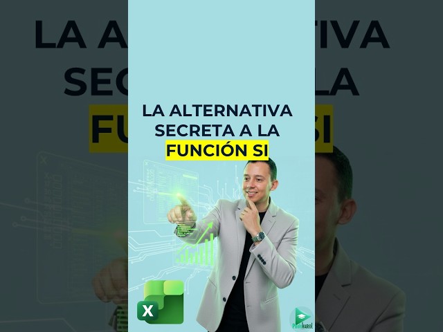 La alternativa secreta a la función SI 🤫  #excel #datospertubadores #edutuber
