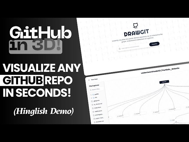 How to Convert Any GitHub Repository into an Interactive Graph | Free Open-Source Tool (Hinglish)