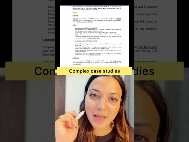 How to answer COMPLEX CASE STUDIES