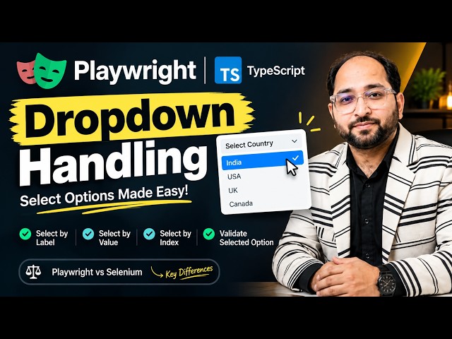 How to Handle Any Dropdown in Playwright | Expert Tips