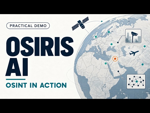 OSIRIS Tutorial: Explore This Open-Source OSINT Dashboard | Practical Demo