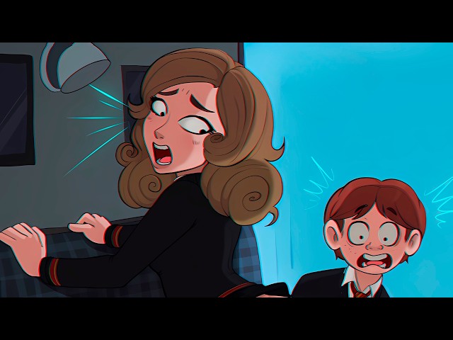 Harry and Ron Helpless as a Dementor Attacks Hermione! | Comic dub