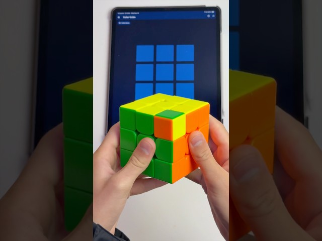 Solving The Big Cube With My App!