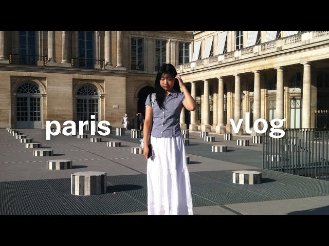 PARIS VLOG: first time in france, eiffel tower,  popular bakeries, shopping, exploring the city