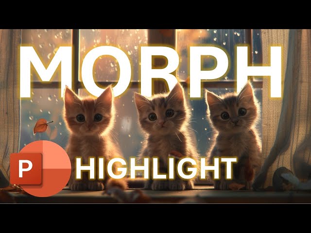 Awesome Morph Highlight Trick In PowerPoint 🚀