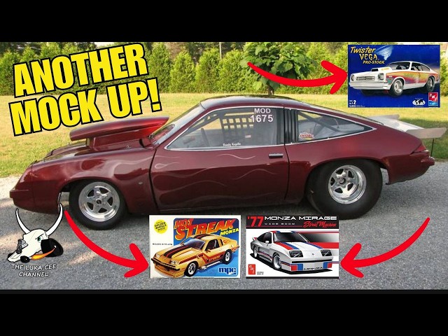 Mocking Up A Model Car Of A Monza Drag Car (Or Two) Ep.504
