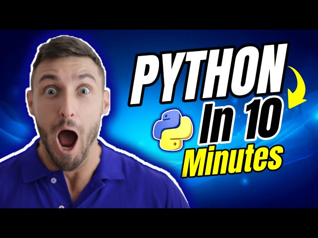 Learn Python Basics in 10 Minutes – No Experience Needed