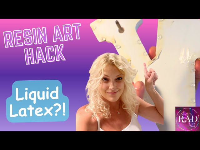 Watch my Resin Art Hack, No more Tape 
