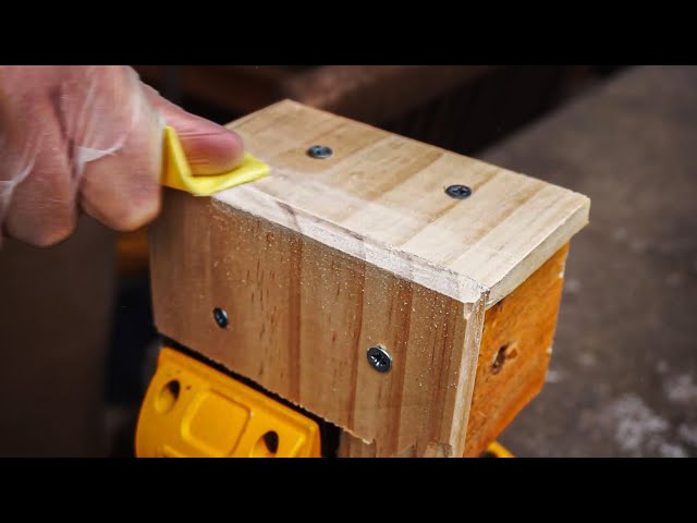 How to make WOOD FILLER from Sawdust - DIY