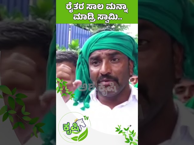ರೈತರ ಸಾಲ ಮನ್ನಾ ಮಾಡ್ರಿ.!Farm Loan Waiver Demand |