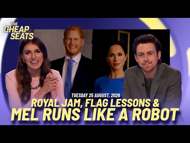 Meghan Markle's Jam, Trump's Flag Fail & Running Like A Robot | #CheapSeatsAU