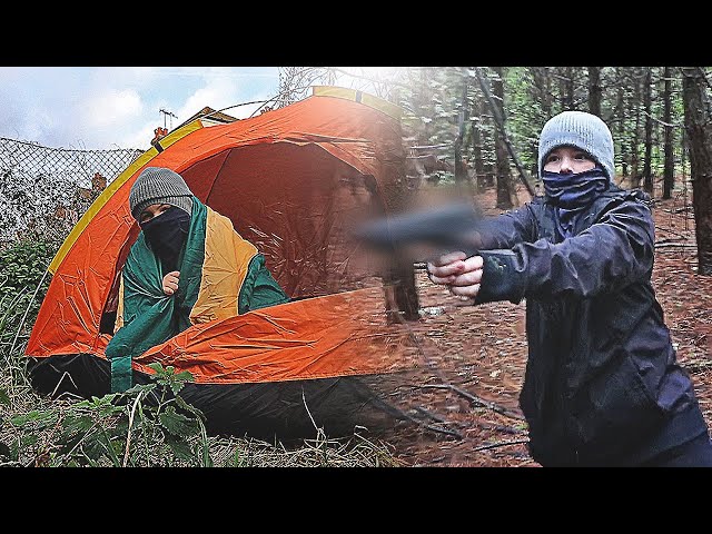 BOY FOUND LIVING IN A TENT...(Police Called!)