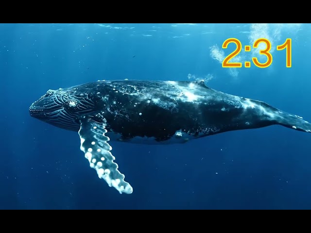 5 minute relaxing timer whale whispers peaceful ocean for relaxation focus classroom