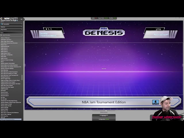 Building GenesisMini - Live Stream: LaunchBox / Big Box Theme Workshop