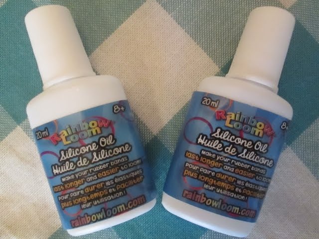 Rainbow Loom Silicone Oil Review and Demostration.