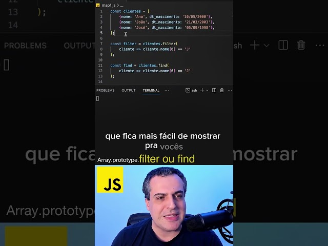 JS Filter ou Find como buscar elementos em um array