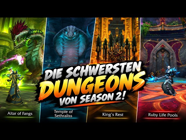 These are the HARDEST M+ Dungeons in Season 2! +++ Player numbers at an ALL-TIME LOW since The Wa...
