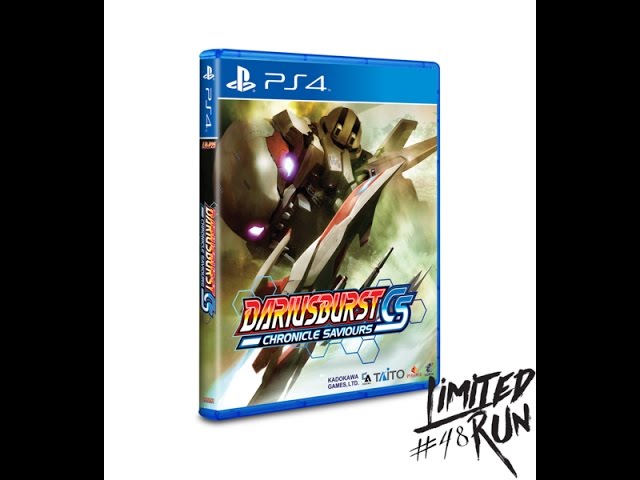Darius Burst Chronicle Saviours Limited Run Unboxing
