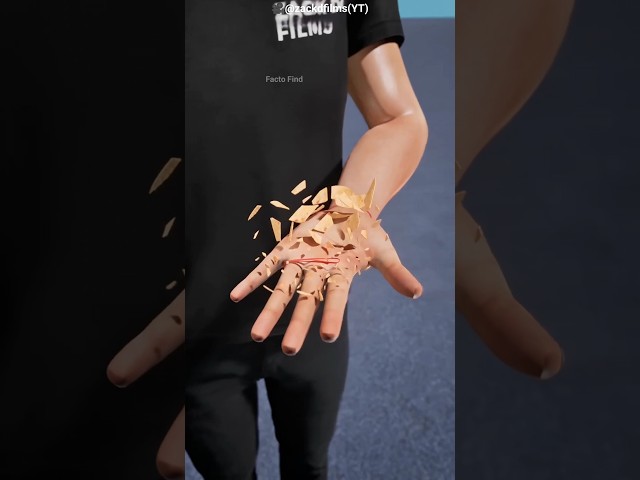 This Rubber Band Trick Looks Like Magic! 😱 #facts #shorts