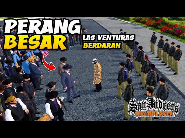 PERANG TERBESAR DI KOTA FUTURISTIC ROLEPLAY !! GTA SAMP ANDROID/PC INDONESIA 