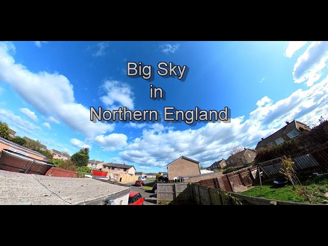 360 sky -Northern England Spring 2021