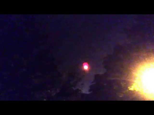 Sky Lantern over Chicago, July 4th, 2014.