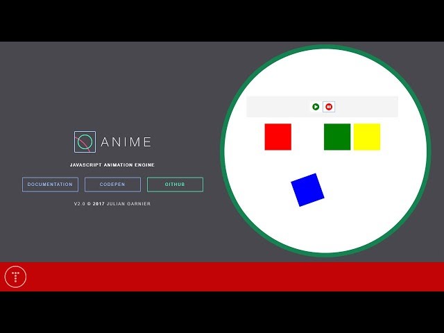 Intro to Anime.js - The JavaScript Animation Engine