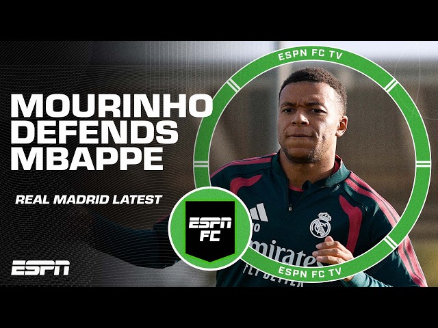 Mourinho defends Mbappé from ‘RIDICULOUS’ criticism 👀 Are cracks showing at Real Madrid? | ESPN FC