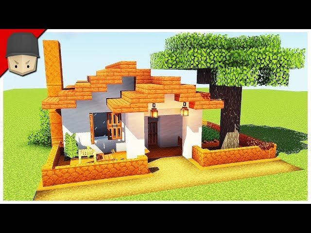 How to Build a Small Simple House in Minecraft (Minecraft House Tutorial)