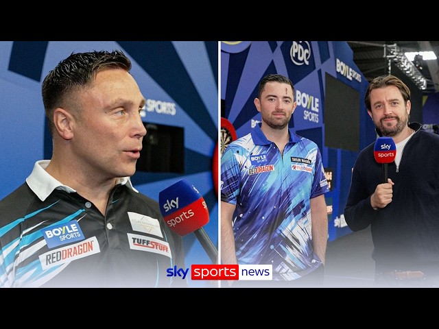 "Either one of us could win" Luke Humphries and Gerywn Price preview their World Grand Prix final