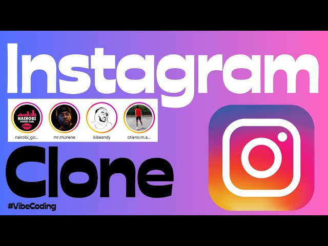 Vibe Coding an Instagram Clone with Claude Code LIVE