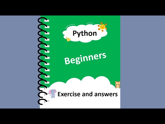 🐍 Python Beginner Exercises