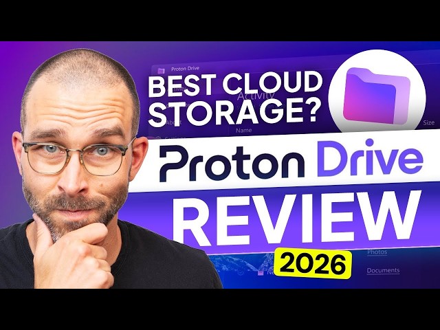 BEST CLOUD STORAGE 2026? | Proton Drive Review