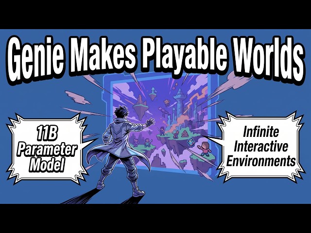 How Genie Turns Any Image Into a Playable Video Game