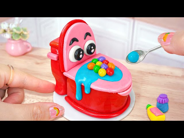 Miniature TOILET Cake Decorating | 1000+ Satisfying Miniature Cake Decorating By Mini Cakes