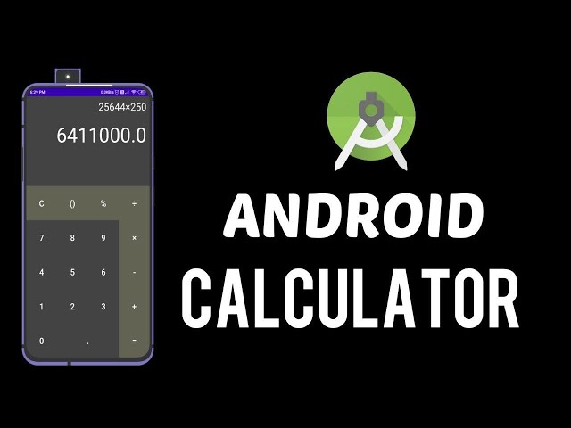 How to create Simple Calculator in Android Studio | create a calculator Application