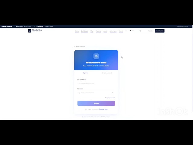 National Weather Analytics | AI & Big Data Weather Platform | React + Python + ML