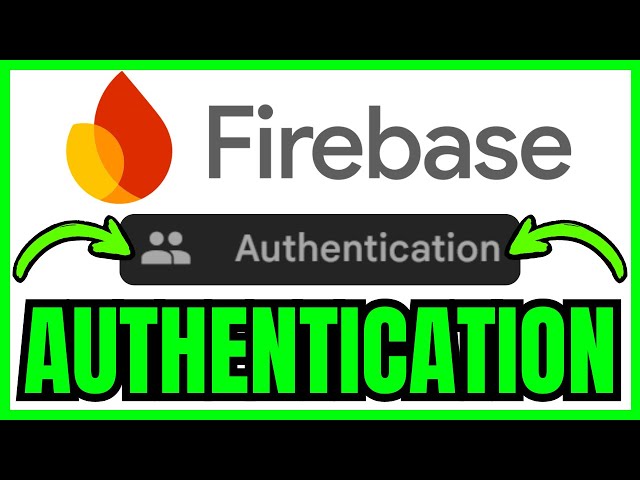 How To ENABLE AUTHENTICATION In Firebase (QUICK & EASY) 2026