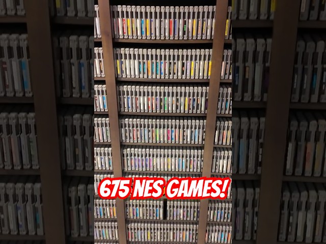 Buying HUNDREDS of NES Games!