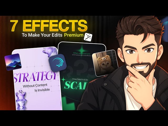Top Advance Effects You MUST Know | Use Effects Like a Pro