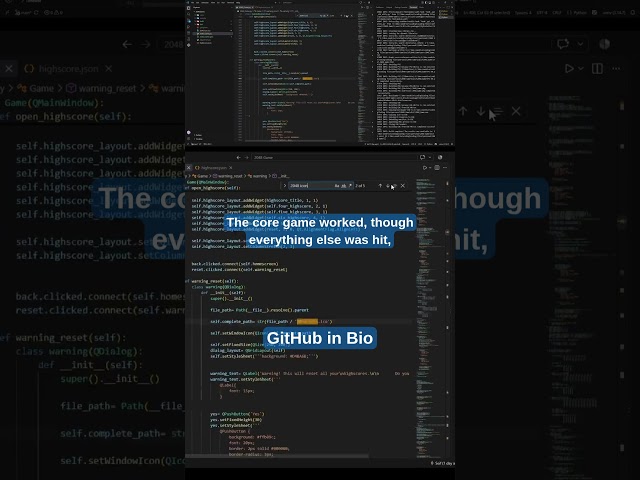 Day 53 of not backing out- GitHub in Bio #coding #python