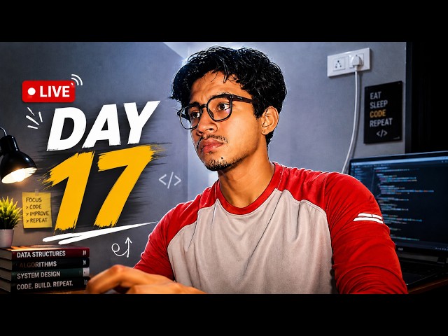 Day 17 DSA Challenge 🔥 | Solving DSA Problems in JavaScript | Coding Till Placed 🚀