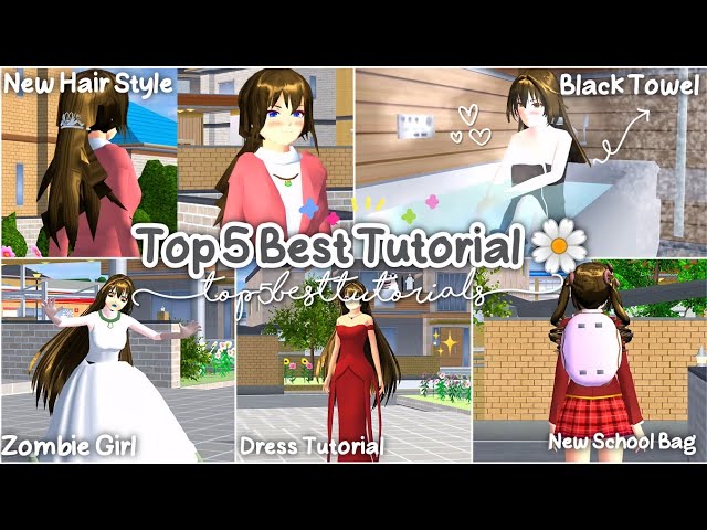 Top 5 Best Tutorials 🌸✨ : Sakura School Simulator
