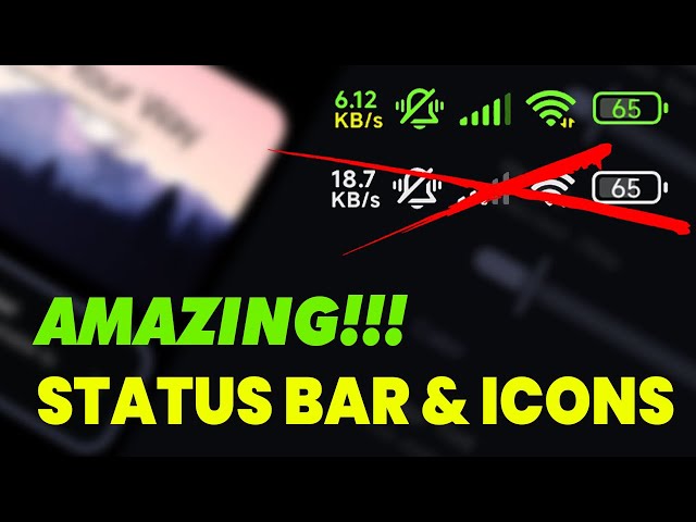 Perfecting the Android Status Bar & Icons: Customize your phone using just one app