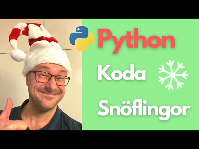 Python - Koda snöflingor