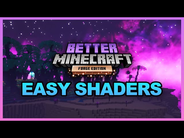 How To ADD SHADERS to BETTER MINECRAFT (1.18.2)  the Easy Way